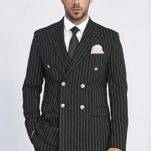 Pinstripe Double Breasted