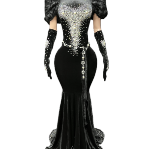 Black Luxurious Mermaid Elegant Dresses for all evening events.